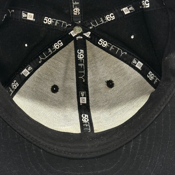 Colorado Rockies Hat Cap New Era Fitted‎ 7 3/8 7.375 59Fifty Black On Field USA - Picture 6 of 12